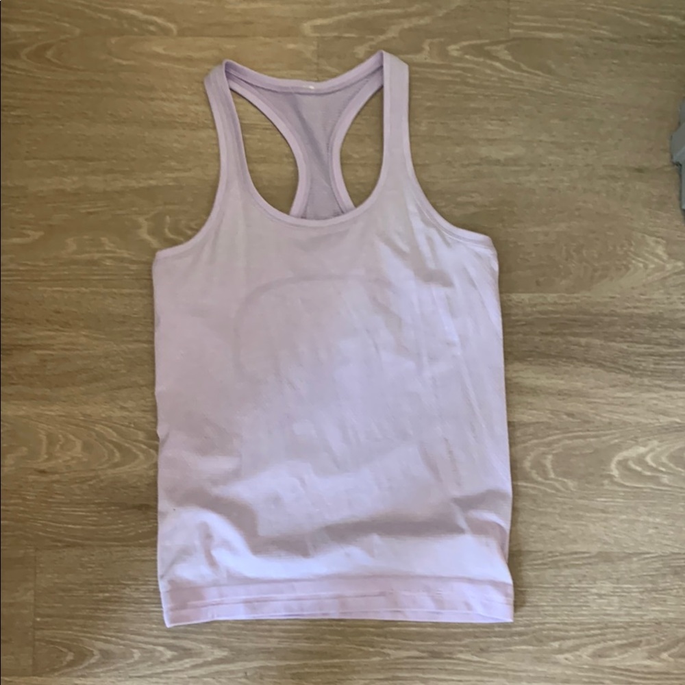 Lululemon Light purple Racerback Tank Top